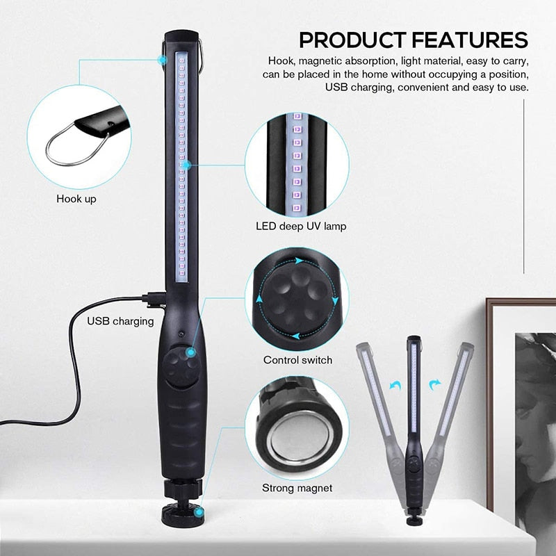 UV-C LED Portable Disinfection Stick